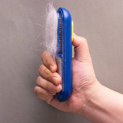 Portable Capsule Cleaning Durable Cute Color Hair Removal Grooming Massage Depilating Brush Pet Dog Cat Combs