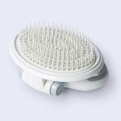 Dense Cleaning Collapsible Grooming Elegant Massage Removal Hair Steel Needle Brush Pet Dog Cat Rake Comb