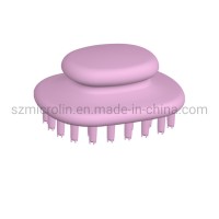 Hair Scalp Massager Shampoo Brush, Soft Silicone Rubber Bristles Scalp Care Brush